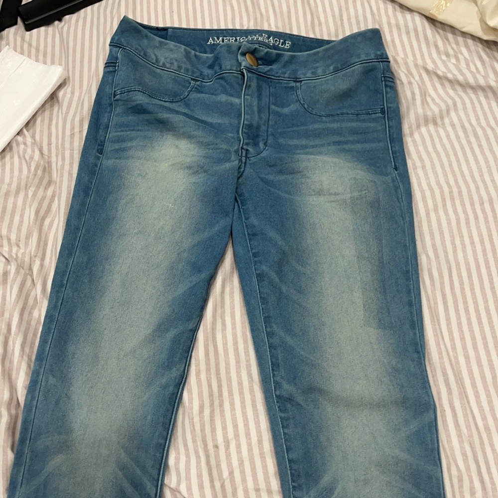 American Eagle super super stretch jeans